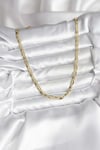 Mey İthalat® 14K Gold Renk Kaplama Plaka Ezme Model Zincirli CM Kadın Kolye