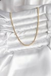 Mey İthalat® 14K Gold Renk Kaplama Zincir Model CM Kadın Kolye