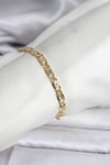 Mey İthalat® 14K Gold Renk Kaplama Zincir Model CM Kadın Bileklik