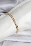 Mey İthalat® 14K Gold Renk Kaplama Zincir Model CM Kadın Bileklik