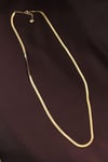 Mey İthalat® 316L Çelik Altın Renk 60 cm İtalyan Zincir Kolye
