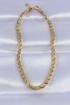 Mey İthalat® 316L Çelik Gold Renk Arpa Model Kolye