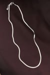Mey İthalat® 316L Çelik Gümüş Renk 60 cm İtalyan Zincir Kolye