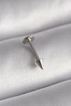 Mey İthalat® 316L Çelik Gümüş Renk Çivi Model Piercing