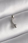 Mey İthalat® 316L Çelik Gümüş Renk Topçuk Model Piercing