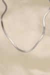 Mey İthalat® 316L Çelik Silver Renk 45 cm İtalyan Zincir Model Kadın Kolye
