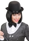 Mey İthalat® Charlie Chaplin Stil Yetişkin Şapkası – Siyah Melon Parti Şapkası