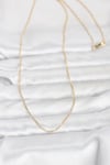 Mey İthalat® CM 14K Gold Renk 60 cm Zincirli Kadın Kolye