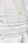 Mey İthalat® CM 14K Gold Renk 60 cm Zincirli Kadın Kolye