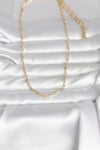 Mey İthalat® CM 14K Gold Renk Ataç Zincir Model 60 cm Kadın Kolye