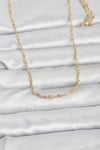 Mey İthalat® CM 14K Gold Renk Burgu Zincirli 60 cm Kadın Kolye