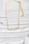 Mey İthalat® CM 14K Gold Renk Burgu Zincirli 60 cm Kadın Kolye