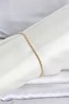Mey İthalat® CM 14K Gold Renk Burgulu Zincir Model Kadın Bileklik