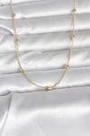 Mey İthalat® CM 14K Gold Renk Damla Topçuk Model Zincirli 60 cm Kadın Kolye