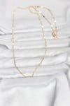 Mey İthalat® CM 14K Gold Renk Ezme Kalp Detaylı 60 cm Zincir Kadın Kolye