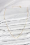 Mey İthalat® CM 14K Gold Renk Ezme Pul Model 60 cm Kadın Kolye