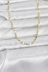 Mey İthalat® CM 14K Gold Renk Ezme Zincir 60 cm Kadın Kolye