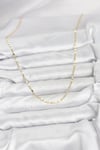 Mey İthalat® CM 14K Gold Renk Ezme Zincir Model 60 cm Kadın Kolye