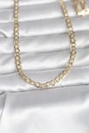 Mey İthalat® CM 14K Gold Renk Kalın Zincir Model 60 cm Kadın Kolye