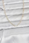 Mey İthalat® CM 14K Gold Renk Kalp Zincirli 60 cm Kadın Kolye