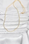 Mey İthalat® CM 14K Gold Renk Top Zincirli Model 60 cm Kadın Kolye
