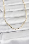 Mey İthalat® CM 14K Gold Renk Top Zincirli Model 60 cm Kadın Kolye