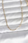 Mey İthalat® CM 14K Gold Renk Yassı Zincir Model 60 cm Kadın Kolye