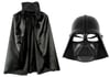 Mey İthalat® Çocuk Boy Yıldız Savaşları Star Wars Darth Vader Maskesi ve 90 cm Pelerin Seti Siyah