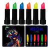 Mey İthalat® GlowPaint 6’lı Neon Boya – UV Işıkta Parlayan Makyaj Seti