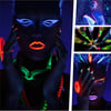 Mey İthalat® GlowPaint 6’lı Neon Boya – UV Işıkta Parlayan Makyaj Seti