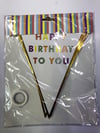Mey İthalat® Happy Birthday To You Flama Bayrak Süs