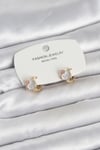 Mey İthalat® Kitty Model Gold Renk Pirinç Çocuk Küpe