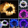 Mey İthalat® Led Işıklı Rengarenk Yanan 3 Fonksiyonlu Otrişli Parti Tacı Pembe Renk 12x12 cm