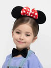 Mey İthalat® Minnie Mouse Kostüm Seti Taç Kuyruk Papyon Gösteri Seti