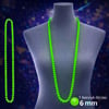 Mey İthalat® Neon Yeşil Boncuk Kolye 80 cm – Retro 80’ler 90’lar Parti Aksesuarı