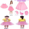 Mey İthalat® Pembe Renk Tütü Etek Bale Eteği Gösteri Eteği Çocuk Bebek Boy