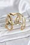 Mey İthalat® Pirinç Gold Renk Vintage Kadın Bileklik