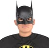 Mey İthalat® Siyah Renk Çocuk Boy Arkadan Lastikli Batman Maskesi A Kalite  20x14 cm
