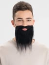 Mey İthalat® Siyah Renk Takma Sakal Bıyık Takımı