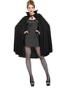 Mey İthalat® Siyah Renk Yakalı Halloween Pelerini 90 cm