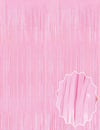 Mey İthalat® Soft Pembe Püsküllü Kapı Perdesi - Parti, Baby Shower, Cinsiyet Partisi 1x2 m