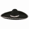 Mey İthalat® Sombrero Meksika Şapkası Mariachi Gümüş Şeritli Yetişkin Boy