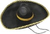 Mey İthalat® Sombrero Meksika Şapkası Mariachi Altın Şeritli Yetişkin Boy