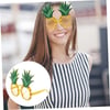 Mey İthalat® Tropikal Hawaii Ananas Şekilli Parti Gözlüğü 9.5 x 14 cm