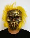 Mey İthalat® Wild Skull - Bakır Kafatası Sarı Saçlı İskelet Maske