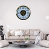 Modern Prestige Gold 60 Cm Çarklı Duvar Saati