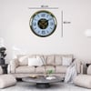 Modern Prestige Gold 60 Cm Çarklı Duvar Saati