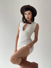Nadia Kemerli Mini Elbise