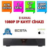 NVR-5108 NVR IP 8 Kanal Kamera Kayıt Cihazı - ESEECLOUD