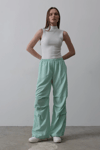 Paraşüt Cargo Pantolon - Mint
